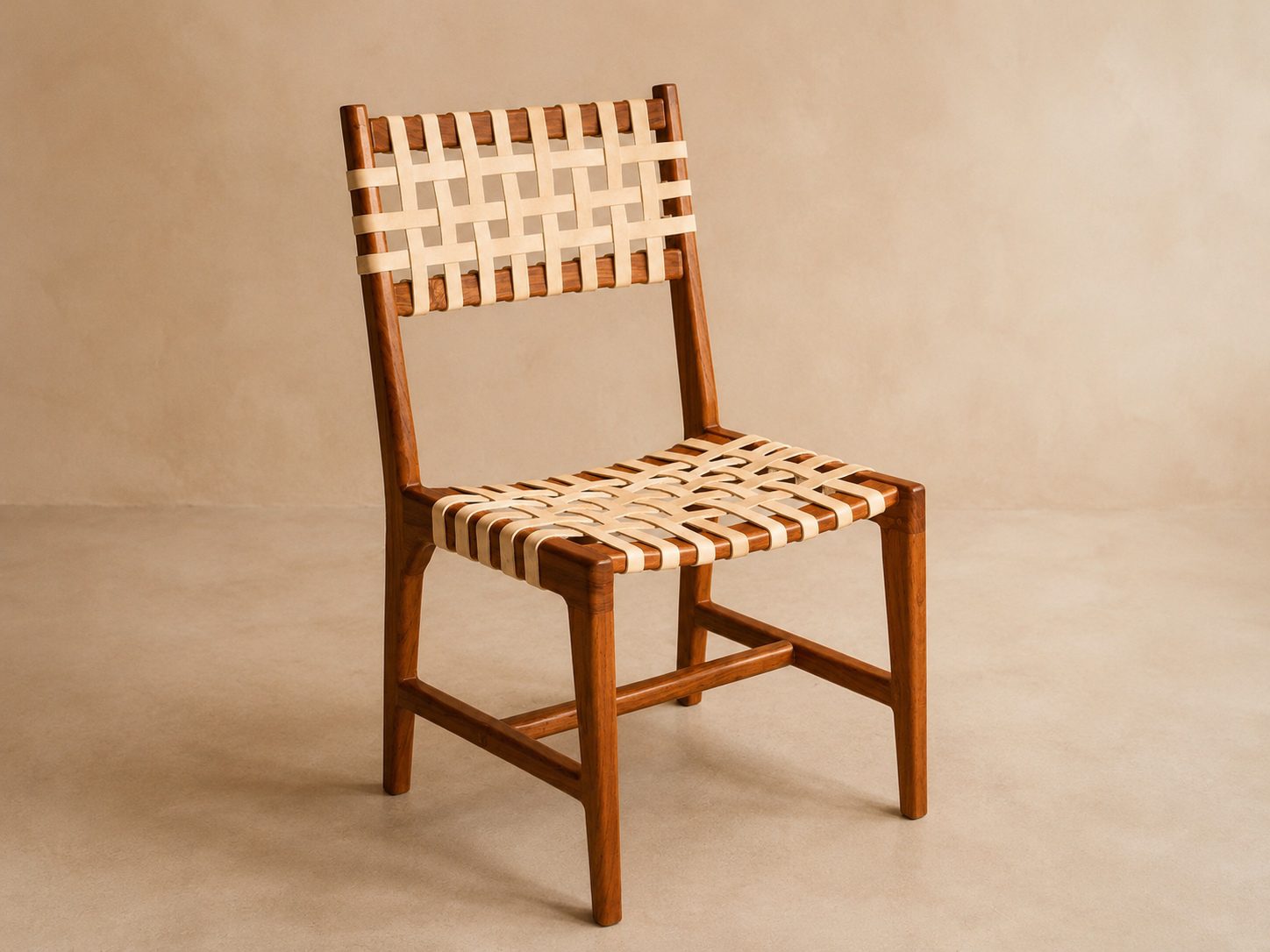 Chobe_Chair_Zambezi_Teak_Leather_straps The Chobe Chair handcrafted from Zambezi teak and leather rimpie straps.