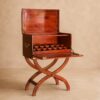 Luxury Hemingway Field Bar made from solid Zambezi teak