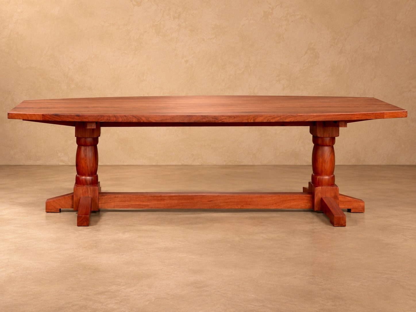 Baobab Boardroom Table 2 Baobab hardwood boardroom table constructed from solid teak