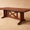 The Shangani Dining Table handcrafted with Zambezi Teak