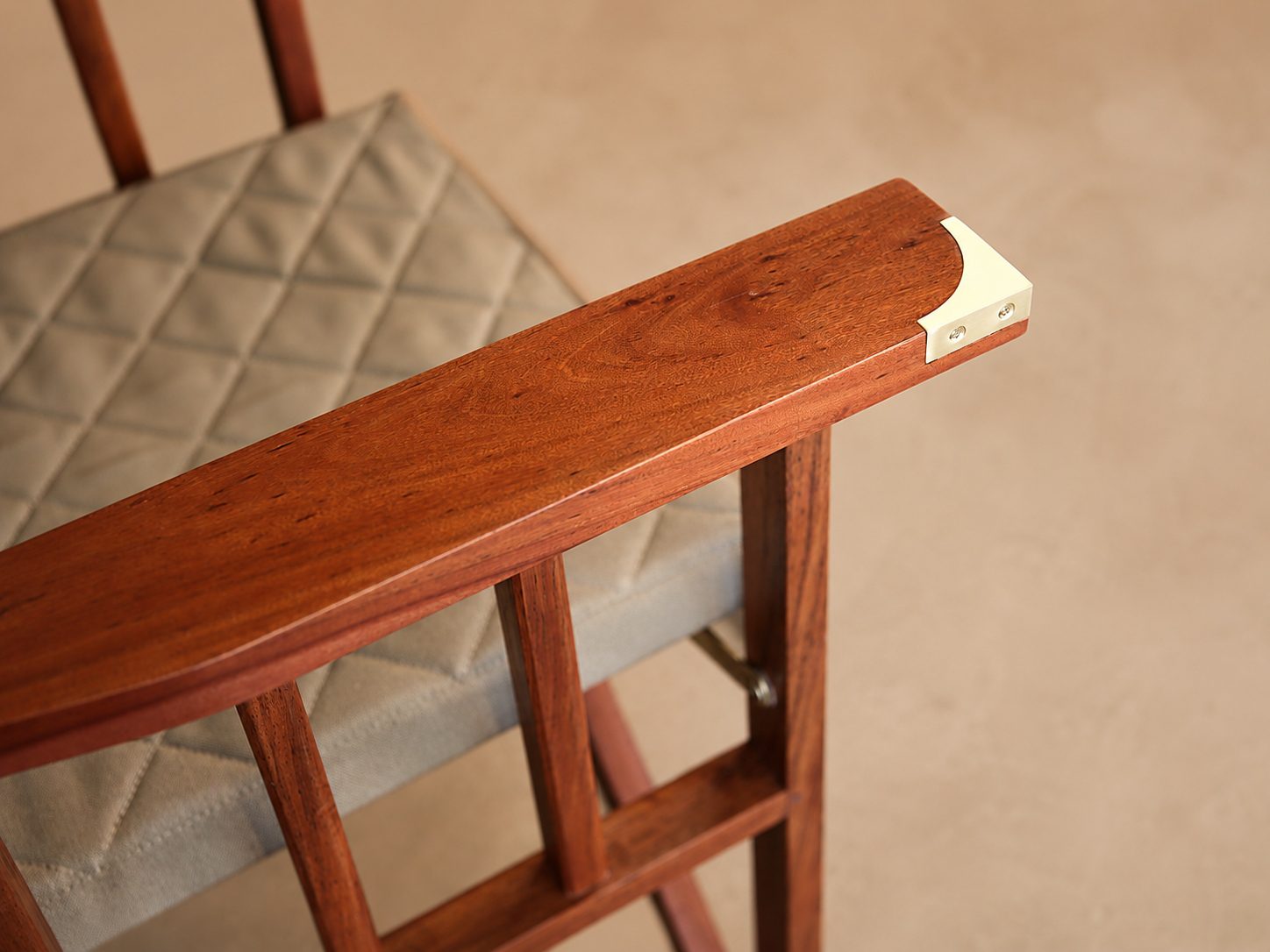 The Sabi Luxury Director's Chair Close Up Detail