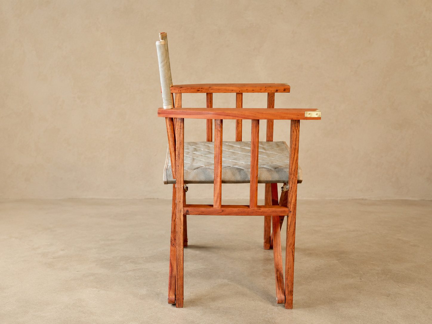 The Sabi Luxury Director's Chair Side Facing